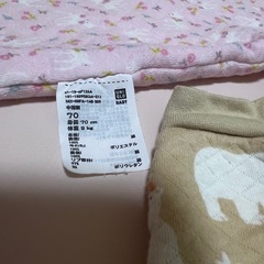 ロンパース2点セット【ユニクロ】の画像