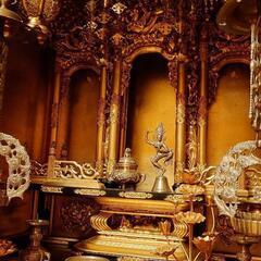 豪華 金仏壇 購入時200万円以上 真鍮仏具等付き お祓い·霊抜き済み の画像
