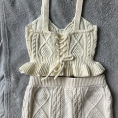 ニット　セットアップの画像