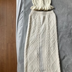 ニット　セットアップ