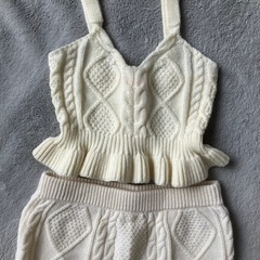 ニット　セットアップの画像