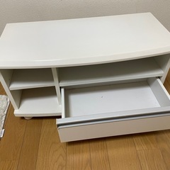 テレビ台　ホワイト　の画像
