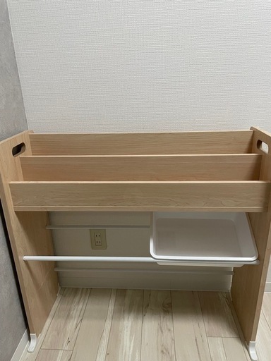 【写メ追加】本棚とおもちゃ箱