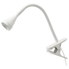 IKEA ネーヴリンゲ LEDクリップ式スポットライト　ホワイト