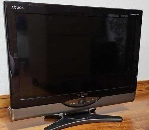 シャープAQUOS LC-20DE7 [20インチ]　黒　(良好)　お値下げ中