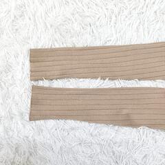 PLST プラステ 美品 長袖リブニットカーディガン V ネック ブラウン M レディースの画像