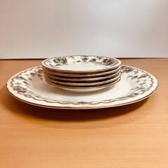 NARUMI パーティーセット（27cm大皿×１ / 14cm小皿×5）の画像