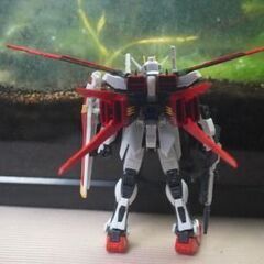 プラモデル_エールストライクガンダム&スカイグラスパー_RG/リアルグレード_1/144_ガンダム_ガンプラ_完成品の画像