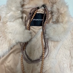 最終値下げ【VIVAYOU】 ラビットファー・ボレロ・マント・ケープの画像