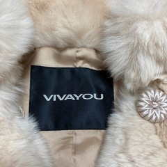 最終値下げ【VIVAYOU】 ラビットファー・ボレロ・マント・ケープの画像