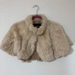 最終値下げ【VIVAYOU】 ラビットファー・ボレロ・マント・ケープの画像
