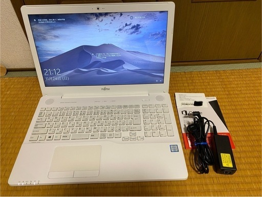 【中古】富士通 LIFEBOOK AH50/X Core i7・メモリ12GB・SSD250GB載せ替え Office付き