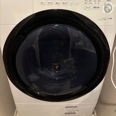 【値下げ】SHARP ドラム式洗濯乾燥機　洗濯7㎏/乾燥3.5㎏　右開き