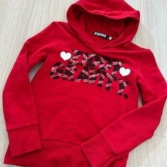 【140】赤パーカー❣️❣️の画像