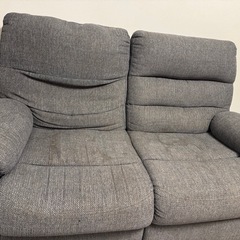 リクライニングソファの画像