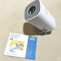 新品未使用❤Android TV搭載✨プロジェクター 小型 4K 天井投影の画像