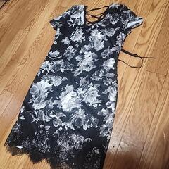 バック編み上げタイトワンピ※新品未使用の画像