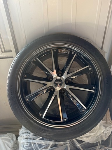 ＊受付終了　
18インチホイール4本/ドルフレン・DORFREN/プリウスα取外　値段交渉あり