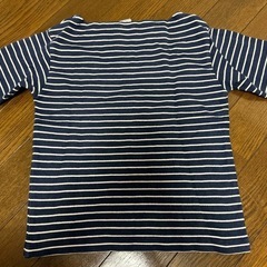 SHIPS KIDS  ボーダー ロングTシャツ　ロンT トップスの画像