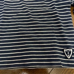 SHIPS KIDS  ボーダー ロングTシャツ　ロンT トップスの画像