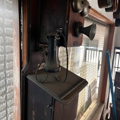 壁掛け電話　骨董