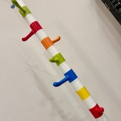 IKEA イケア キッズ ポールハンガー ハンガーラックの画像