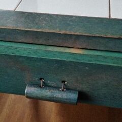 【商談中】天板タイル貼り　ダイニングテーブル/ドレッサーの画像