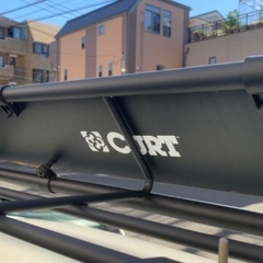 【引き取り限定】CURT ルーフラック エクステンション付き 取り付け金具付きの画像