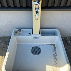 【新品】立水栓柱と水栓パン