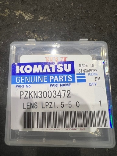コマツ⭐︎レーザー加工機⭐︎加工レンズ⭐︎新品未開封未使用