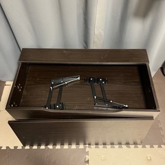 12/5までの出品 昇降式テーブル 90×48×45.5(幅×高さ×奥行) ジャンク品の画像