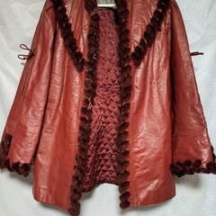Ray Roland レイローランド 11 牛革 茶色 ジャケット 革ジャン