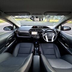 アクア★希少モデル★中期型【1.5Gブラックソフトレザーセレクション】車検R7年12月迄・クルーズC・フルセグTV・カロッツェリアナビ・Bカメラ…の画像