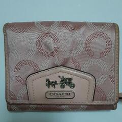COACH(コーチ) オプアート 可愛い 二つ折り財布