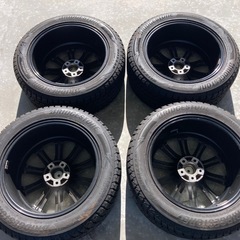 【引取限定】265/50R19 HARTGE ハルトゲ ホイール付スタッドレス バリ溝 X5 BMWの画像