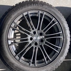 【引取限定】265/50R19 HARTGE ハルトゲ ホイール付スタッドレス バリ溝 X5 BMWの画像