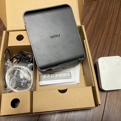 🉐お得 Wifi無線LANルーターと中継機のセット！バッファロー