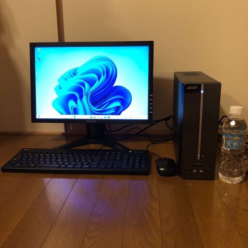 [受付終了しました] デスクトップパソコン フルセット/Core i3 3240/メモリ8GB/新品SATA SSD120GB/Windows11/Wi-Fi/管理98