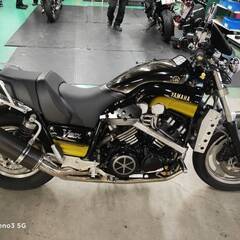 ＹＡＭＡＨＡ　魔神ＶＭＡＸ１２００オリジナル限定Ｔシャツ　Ｌサイズ　半袖　黒の画像