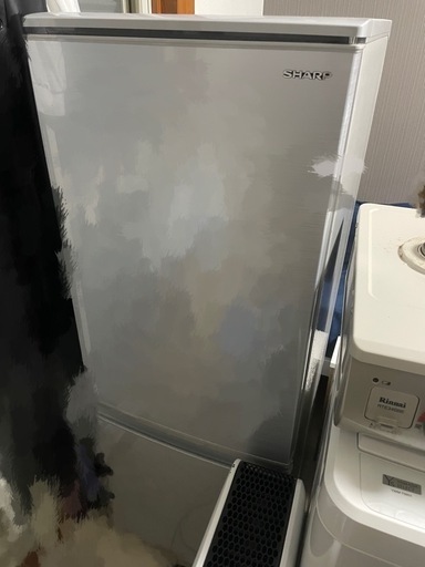 SHARP 137L 小型冷蔵庫 早い方優先