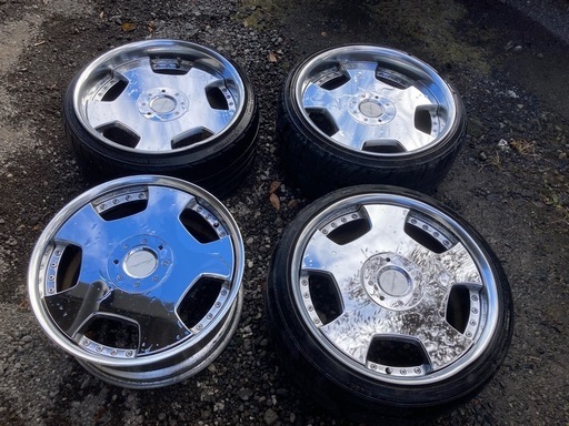 ユーロライン　ワーク　WORK 19インチ　タイヤホイールセット