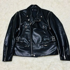 【新品未開封】GU×UNDERCOVER ダブルライダースジャケ...