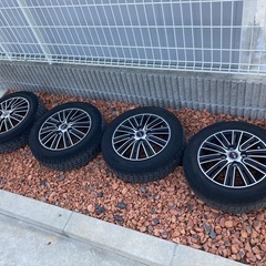 アルミホイル４本 スタッドレスタイヤ