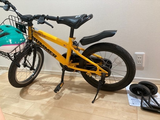 【美品】ハマー　HAMMER 子供用自転車　16インチ