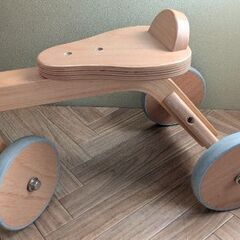 ウッドバイク　三輪車の画像