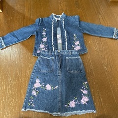 ローラアシュレイ　116  デニムセットアップ