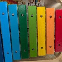 ※最終値下げ※メロディーベンチ & ウォールおもちゃ 12楽器　知育　木琴の画像