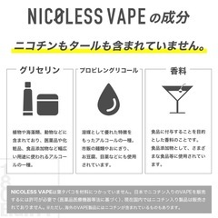 4本 ベイプ　ニコレスの画像