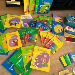 DWE　ディズニー英語システム　ほぼフルセット　ワールドファミリ...