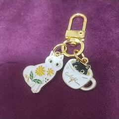 新品未使用猫ちゃんキーホルダー